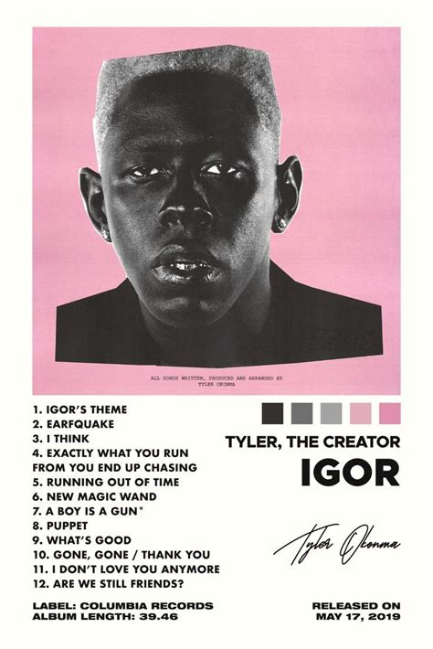 igor poster|Tyler, the Creator